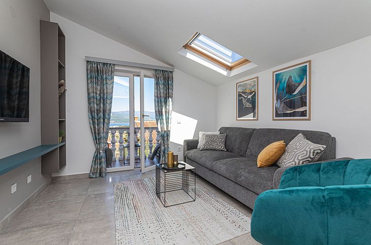 Appartement App mit Meerblick und Pool für 2-4 Personen