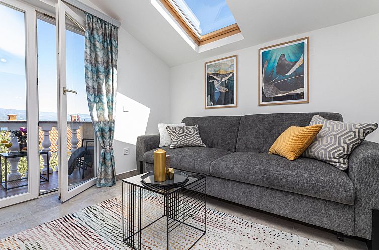 Appartement App mit Meerblick und Pool für 2-4 Personen