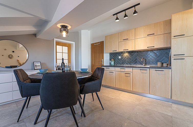 Appartement App mit Meerblick und Pool für 2-4 Personen