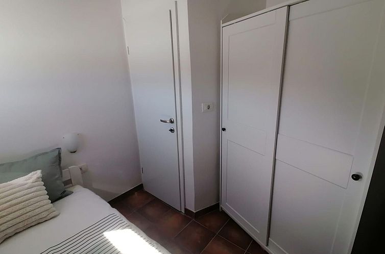 Vakantiehuis Strandnahes kleines Ferienhaus mit Terrasse