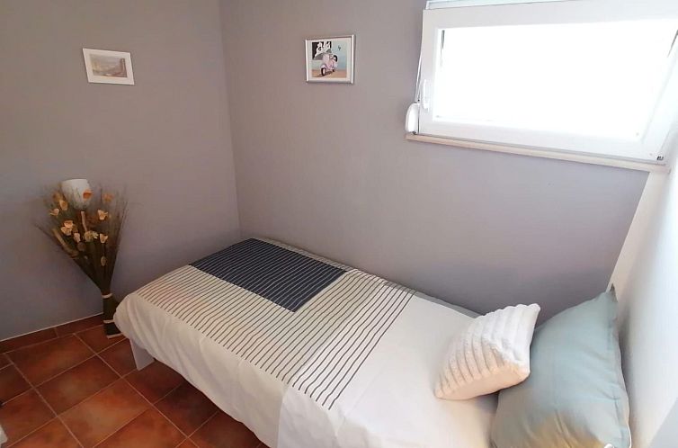 Vakantiehuis Strandnahes kleines Ferienhaus mit Terrasse