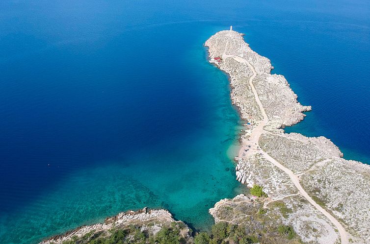 Vakantiehuis Strandnahes kleines Ferienhaus mit Terrasse