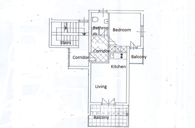 Vakantiehuis mit Balkon