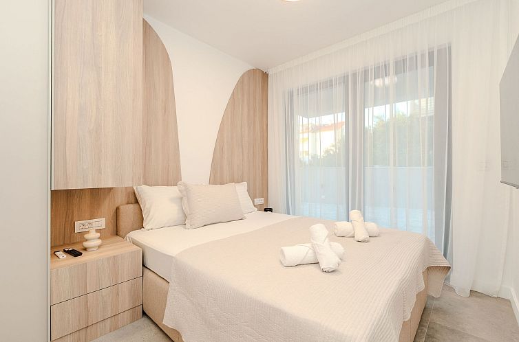 Appartement Zwei-Schlafzimmer-Wohnung Dantela mit privatem P