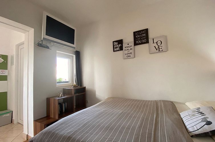 Appartement Apartment mit einem kleinen Wohn- und Essbereich