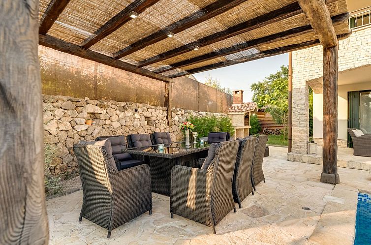 Vakantiehuis Villa "Oleandar" mit Schwimmbad und Meerblick