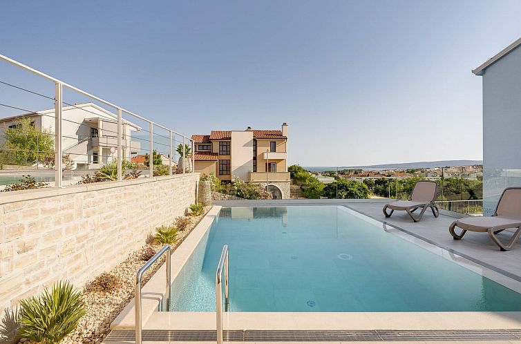 Vakantiehuis Neue moderne Villa "Smokva 1" mit Pool