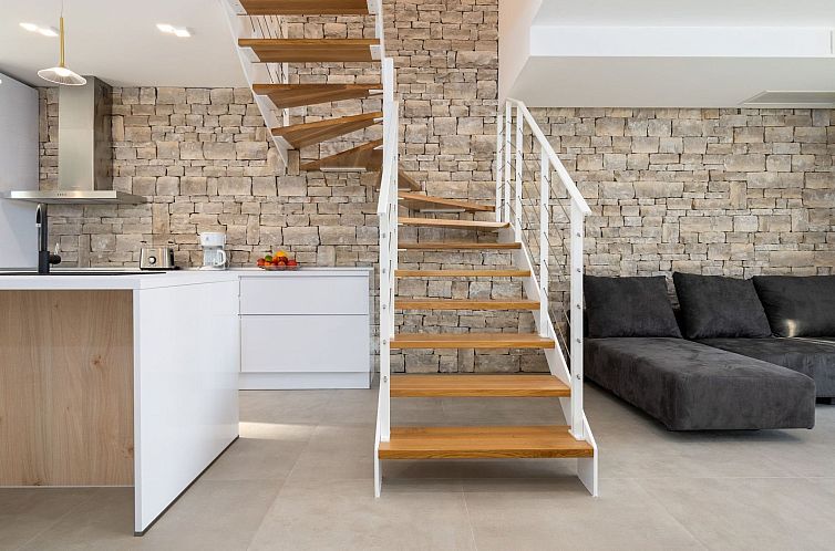 Vakantiehuis Neue moderne Villa "Smokva 1" mit Pool