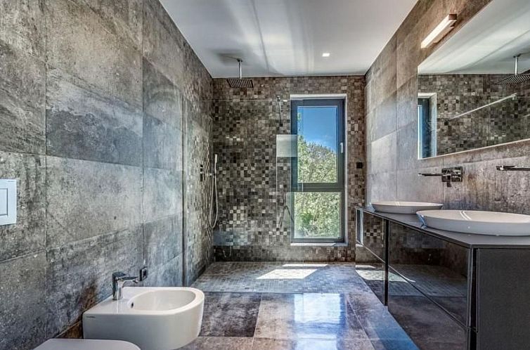Vakantiehuis Designferienhaus mit Hot Tub