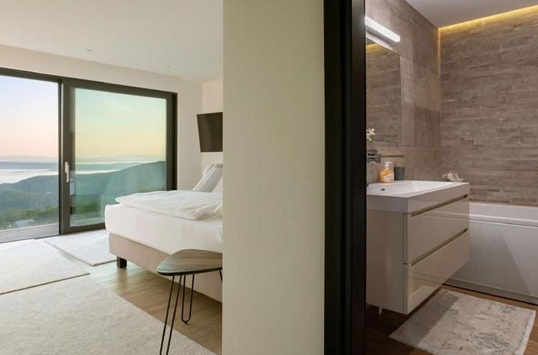Vakantiehuis Designferienhaus mit Hot Tub
