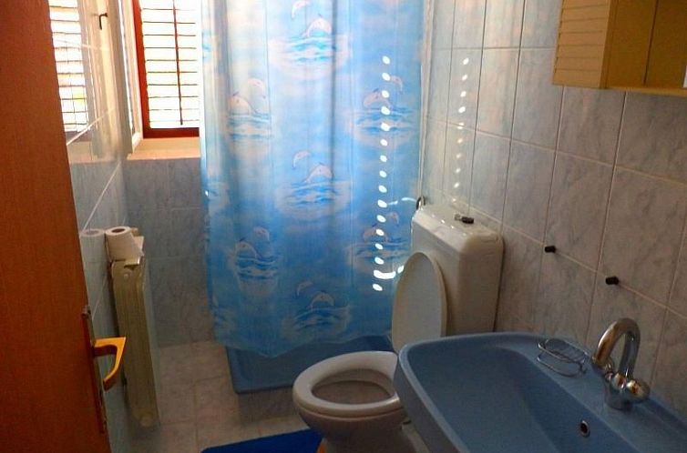 Appartement Wohnung in Kampor mit gemauertem Grill