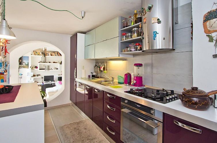 Appartement Wohnung in Rijeka mit Terrasse und Grill