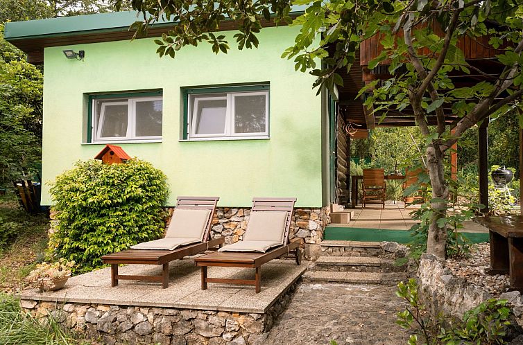 Vakantiehuis Tiny house Laurel - 70 Meter vom Strand entfern