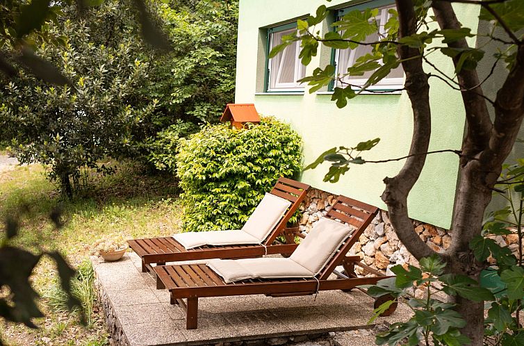 Vakantiehuis Tiny house Laurel - 70 Meter vom Strand entfern