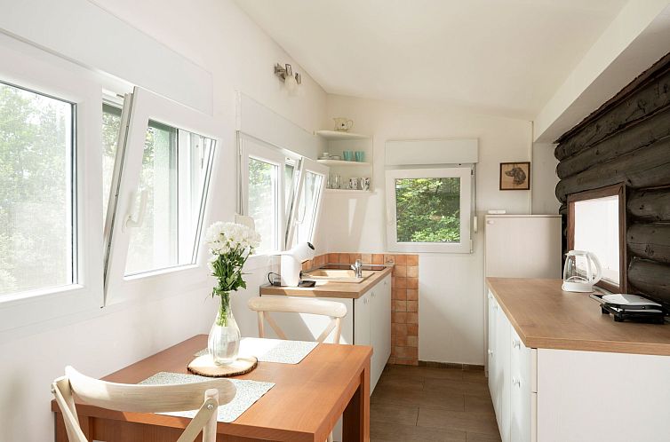 Vakantiehuis Tiny house Laurel - 70 Meter vom Strand entfern