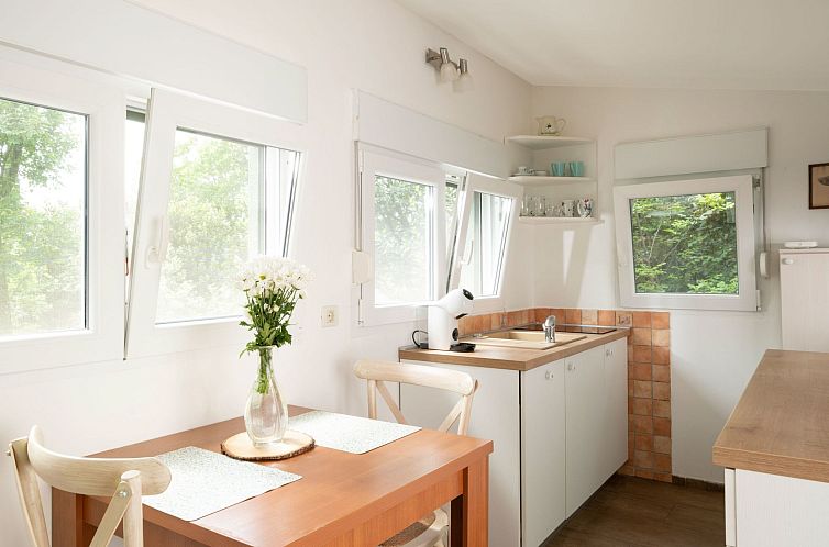 Vakantiehuis Tiny house Laurel - 70 Meter vom Strand entfern