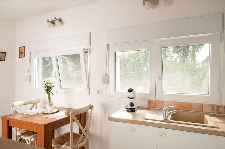 Vakantiehuis Tiny house Laurel - 70 Meter vom Strand entfern