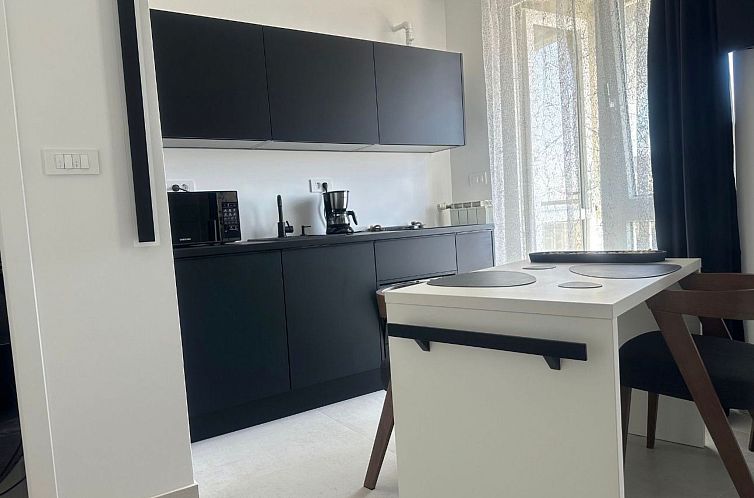 Appartement Fiorino Apartment-Studio Rijeka mit Balkon