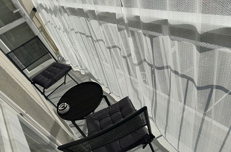 Appartement Fiorino Apartment-Studio Rijeka mit Balkon