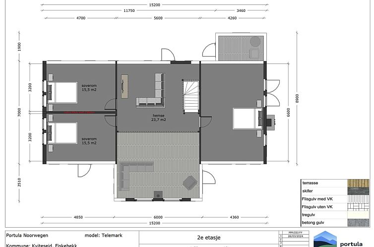 Vrijstaande woning in Vrådal