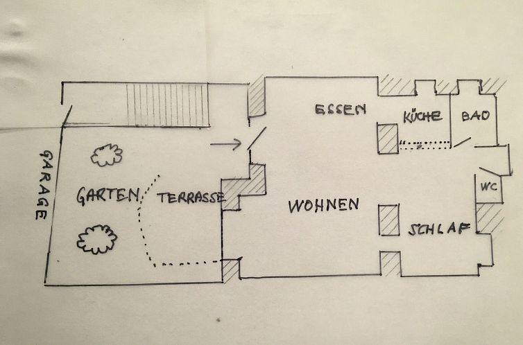 Appartement mit Garagenplatz