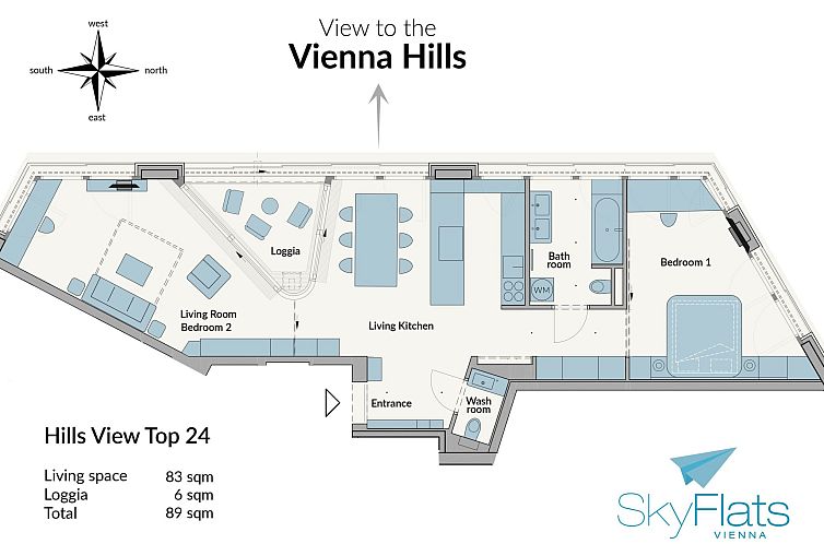Appartement Skyflats Hills View