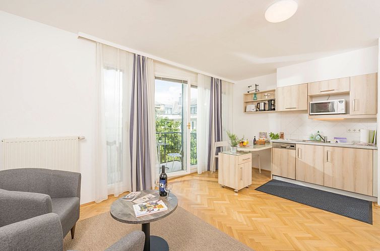 Appartement Studioappartement mit Balkon