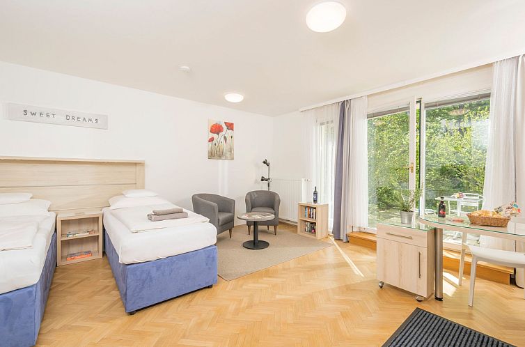 Appartement Studioappartement mit kleinem Garten und Terrass