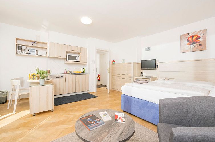 Appartement Studioappartement mit kleinem Garten und Terrass