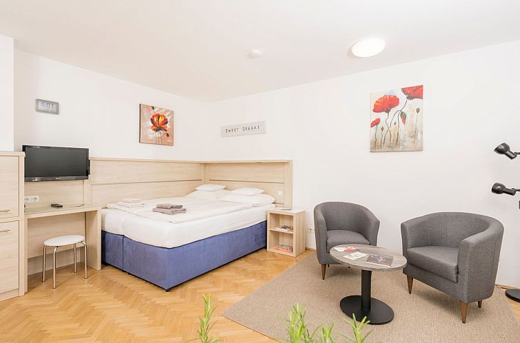 Appartement Studioappartement mit kleinem Garten und Terrass