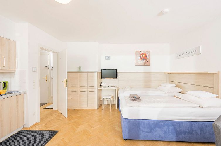 Appartement Studioappartement mit kleinem Garten und Terrass