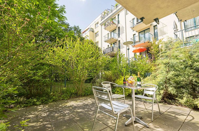 Appartement Studioappartement mit kleinem Garten und Terrass