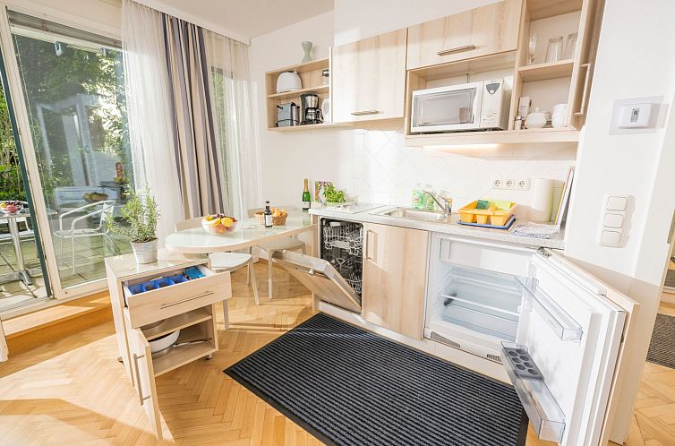 Appartement Studioappartement mit kleinem Garten und Terrass