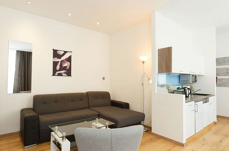 Appartement in Fünfhaus mit Garten