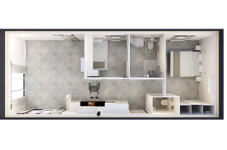 Access Lodge | 4 personen (60 m2) - Met Airco