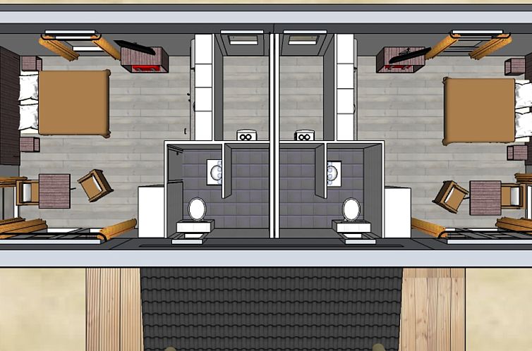 Comfort Lodge | 2 p. (27 m2) - Honden toegelaten - Met airco