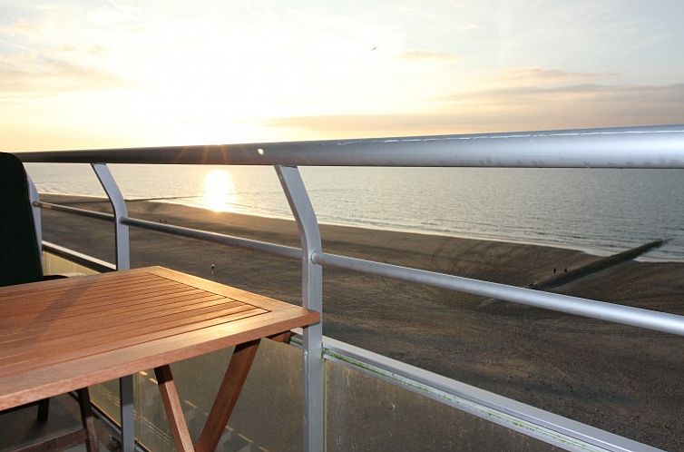 Enjoy breathtaking sea views from the terrace of Holiday Home Belgian North Sea in Westende-Bad, Belgian coast.