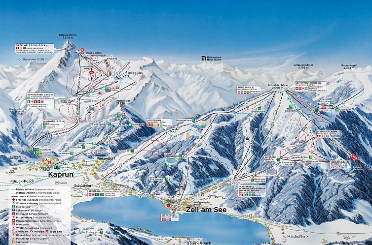 Appartement Wohnung Alpinresort Kaprun top 11