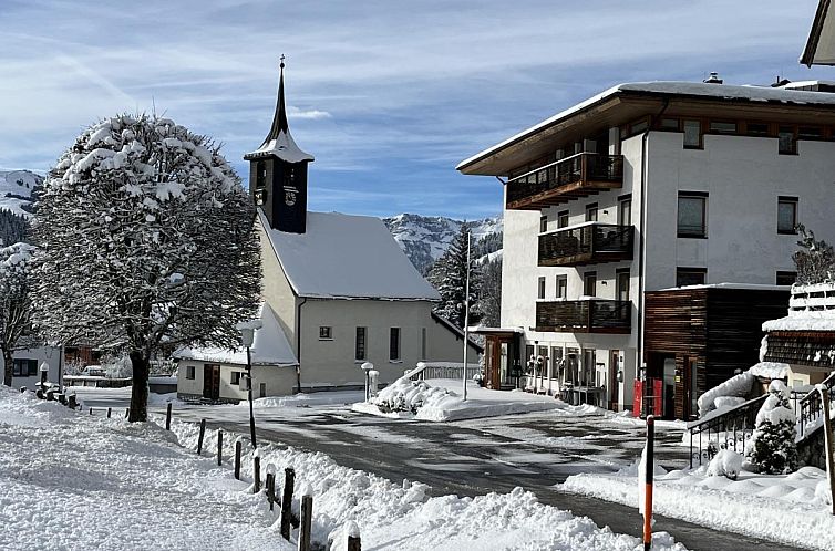 Winterse charme bij Bachwinkl vakantieverblijf in Maria Alm, Salzburg.