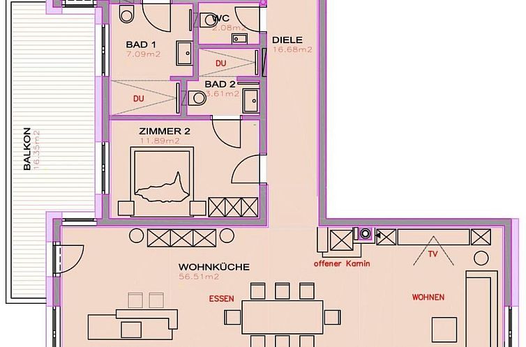 Appartement Alpin Penthouse Hollersbach