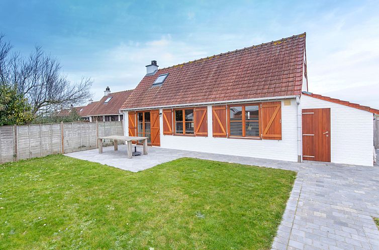 Ferienhaus Polderhuis 78 in De Haan, belgische Kueste, mit grossem Garten und sonniger Terrasse, ideal zum Entspannen an der belgischen Kueste.