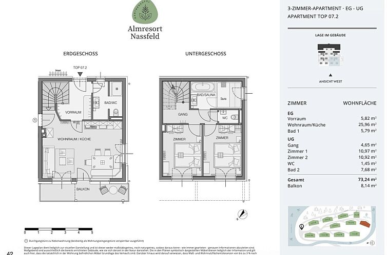 Appartement in Hermagor