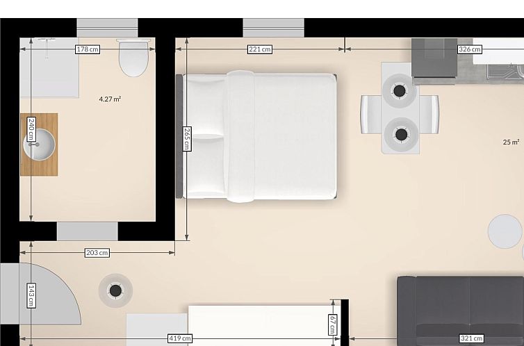Appartement Heidetraum