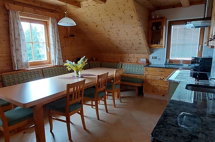 Vakantiehuis Zirbenholzalmhütte mit fantastischem Ausblick