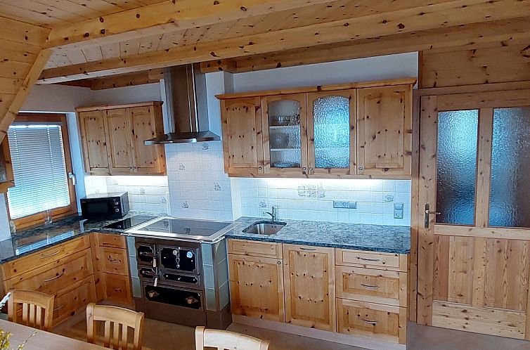 Vakantiehuis Zirbenholzalmhütte mit fantastischem Ausblick