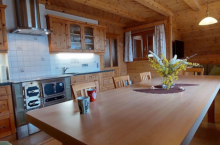 Vakantiehuis Zirbenholzalmhütte mit fantastischem Ausblick