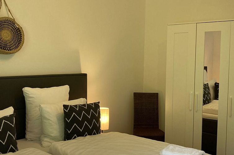 Appartement Wohnung mit Balkon und 2 Schlafzimmer