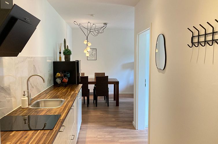 Appartement Wohnung mit Balkon und 2 Schlafzimmer