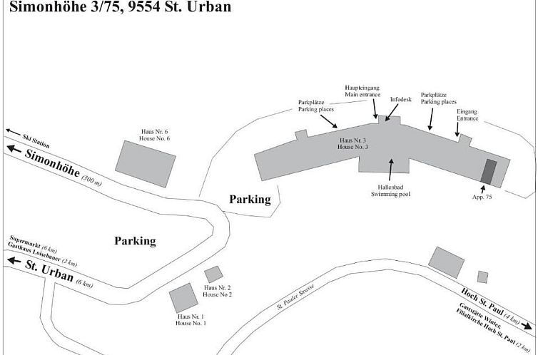 Appartement Simonhöhe Apartment mit Swimmingpool