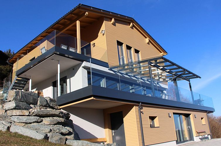 Vakantiehuis Freistehendes Ferienhaus mit Blick auf den See
